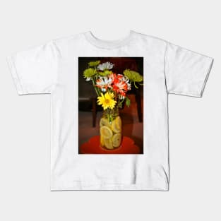 Lemon Water For Flowers Kids T-Shirt